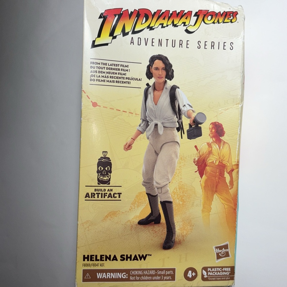 Indiana Jones adventure series build an artifact Helena SHAW NWT